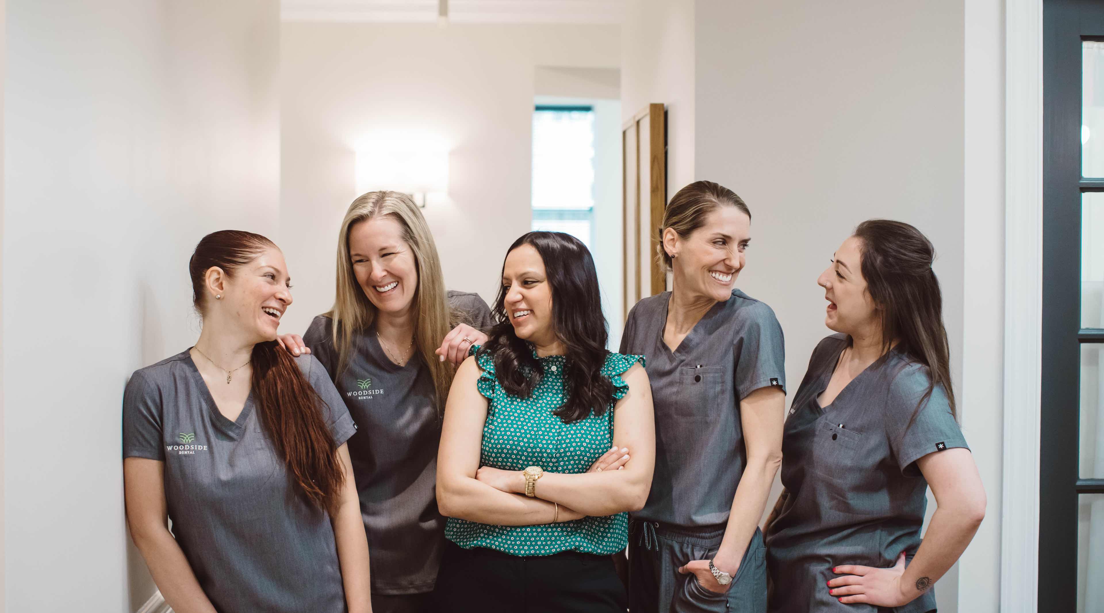 Photo of the Woodside team