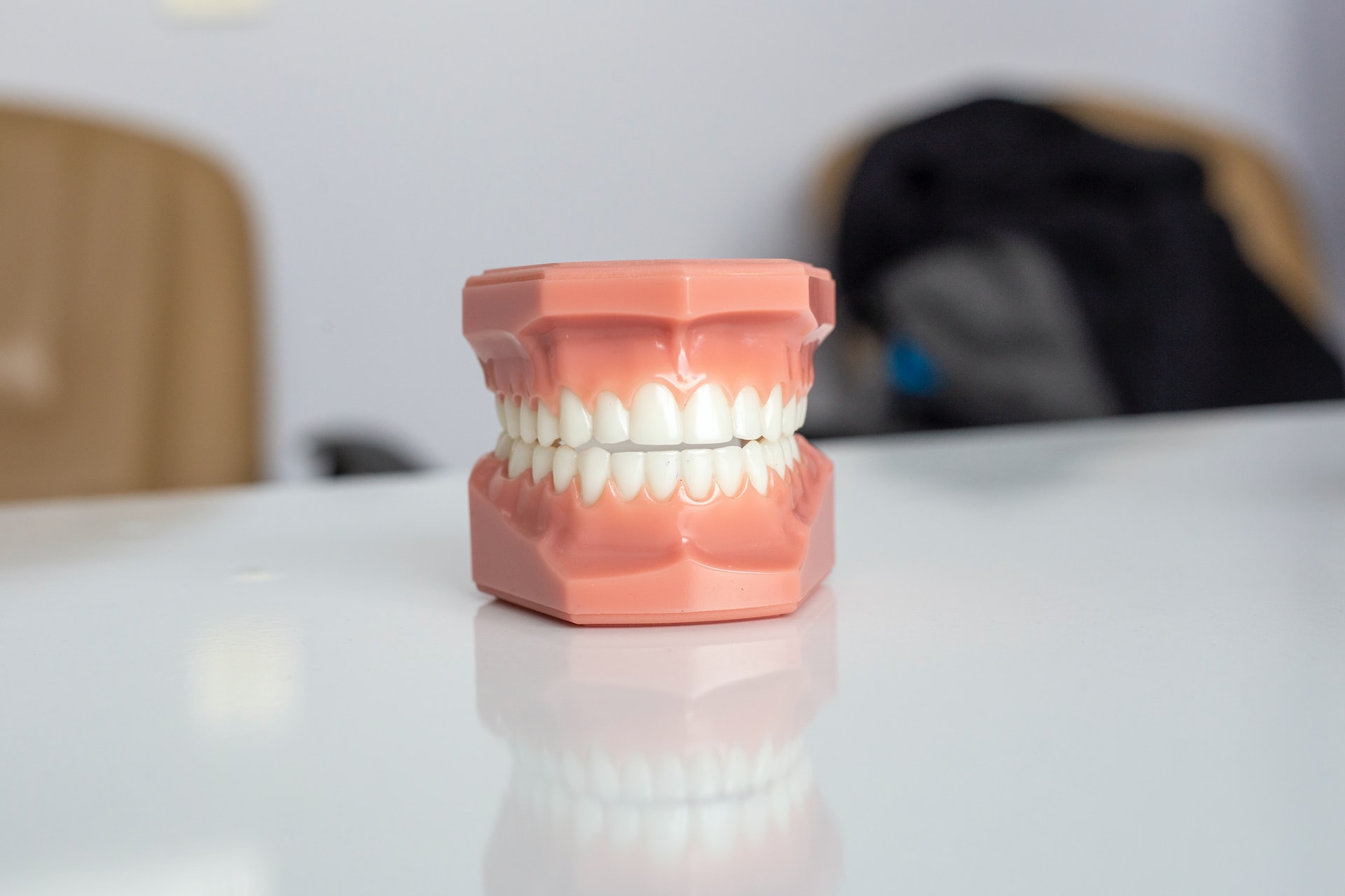White teeth model