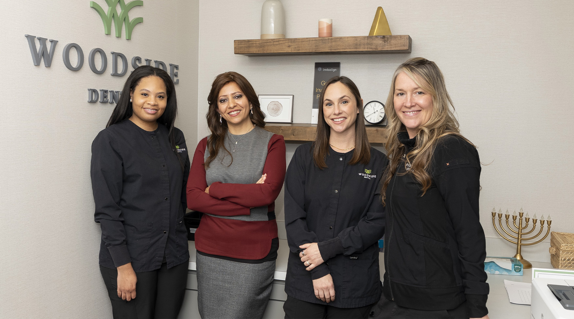 Photo of the Woodside team